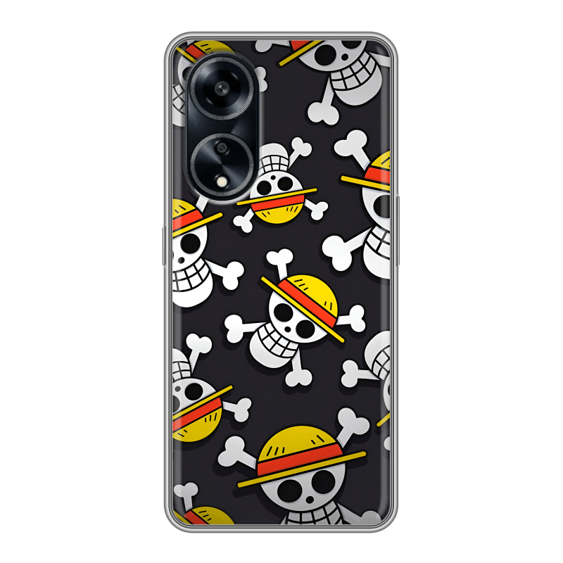 Силиконовый чехол на OPPO A1 Pro с принтом One Piece Ван Пис Силиконовый чехол на OPPO A1 Pro с принтом One Piece Ван Пис