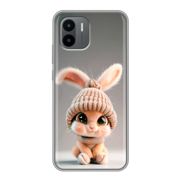 Силиконовый чехол на Xiaomi Redmi A1 с принтом Кролик Силиконовый чехол на Xiaomi Redmi A1 с принтом Кролик