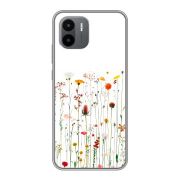 Силиконовый чехол на Xiaomi Redmi A1 с принтом цветы Силиконовый чехол на Xiaomi Redmi A1 с принтом цветы