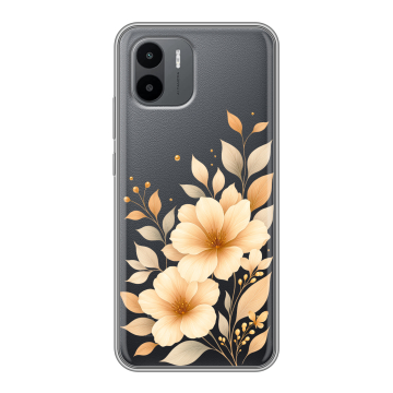 Силиконовый чехол на Xiaomi Redmi A1 с принтом для девушки Силиконовый чехол на Xiaomi Redmi A1 с принтом для девушки