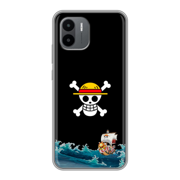 Силиконовый чехол на Xiaomi Redmi A1 с принтом One Piece Ван Пис Силиконовый чехол на Xiaomi Redmi A1 с принтом One Piece Ван Пис