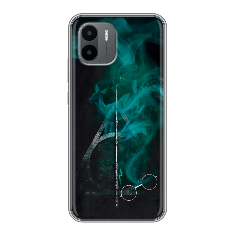 Силиконовый противоударный чехол на Xiaomi Redmi A1 с принтом Гарри Поттер Harry Potter Силиконовый противоударный чехол на Xiaomi Redmi A1 с принтом Гарри Поттер Harry Potter