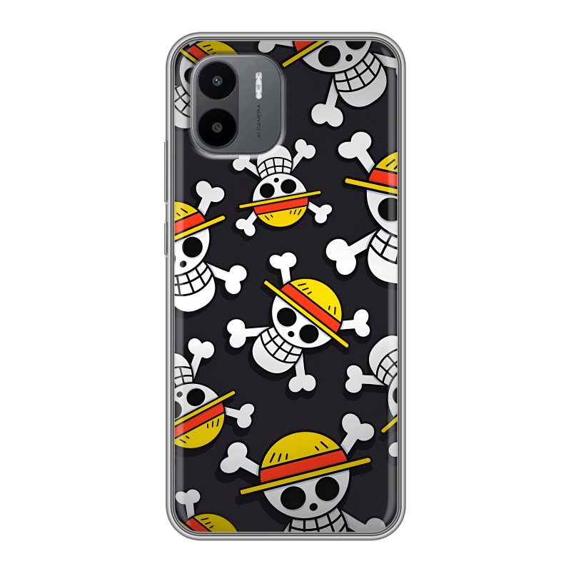 Силиконовый чехол на Xiaomi Redmi A1 с принтом One Piece Ван Пис Силиконовый чехол на Xiaomi Redmi A1 с принтом One Piece Ван Пис