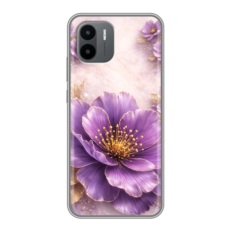 Силиконовый чехол на Xiaomi Redmi A1 с принтом женский Силиконовый чехол на Xiaomi Redmi A1 с принтом женский