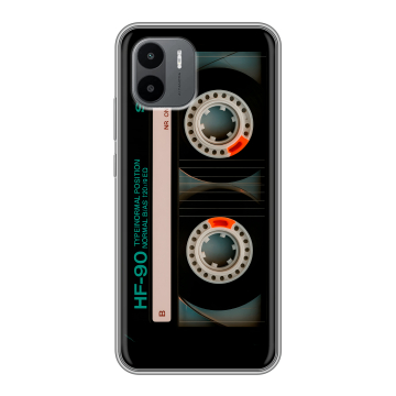 Силиконовый чехол на Xiaomi Redmi A2 с принтом Кассета Силиконовый чехол на Xiaomi Redmi A2 с принтом Кассета