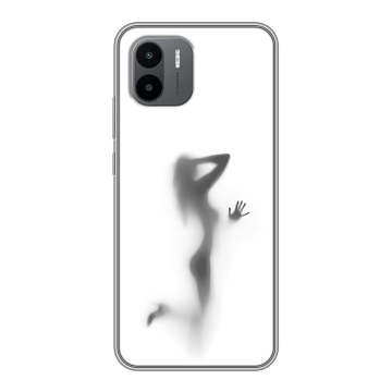 Силиконовый чехол на Xiaomi Redmi A2 с принтом Силуэт