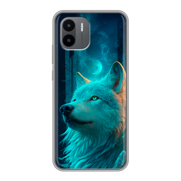 Силиконовый чехол на Xiaomi Redmi A2 с принтом бабочки саккура