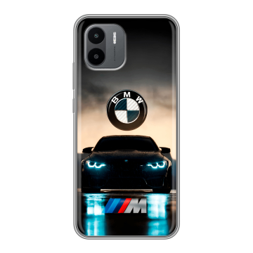 Силиконовый чехол на Xiaomi Redmi A2 с принтом БМВ BMW
