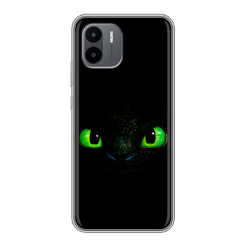 Силиконовый чехол на Xiaomi Redmi A2 с принтом Как приручить дракона Силиконовый чехол на Xiaomi Redmi A2 с принтом Как приручить дракона