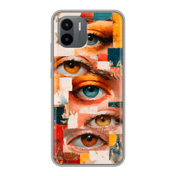 Силиконовый чехол на Xiaomi Redmi A2 с принтом Модный принт Силиконовый чехол на Xiaomi Redmi A2 с принтом Модный принт