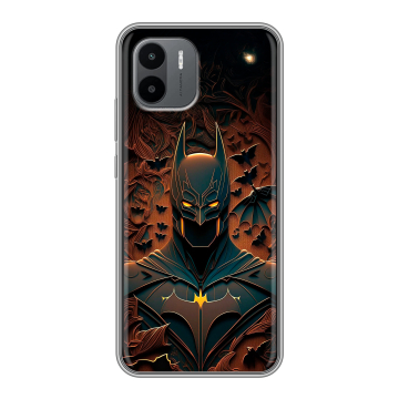 Силиконовый чехол на Xiaomi Redmi A2 с принтом Batman Бэтмен