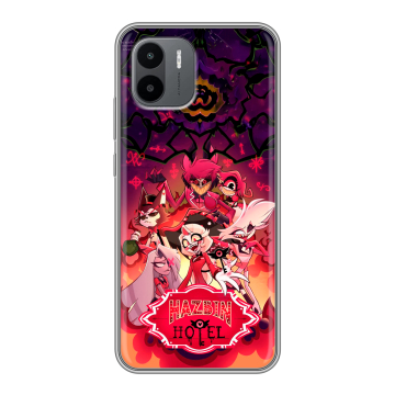 Силиконовый чехол на Xiaomi Redmi A2 с принтом Hazbin Hotel Отель Хазбин Силиконовый чехол на Xiaomi Redmi A2 с принтом Hazbin Hotel Отель Хазбин