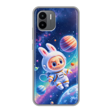 Силиконовый чехол на Xiaomi Redmi A2 с принтом Labubu Лабубу Силиконовый чехол на Xiaomi Redmi A2 с принтом Labubu Лабубу