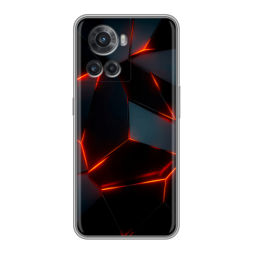 Силиконовый чехол на OnePlus Ace с принтом Яркие абстракции Силиконовый чехол на OnePlus Ace с принтом Яркие абстракции