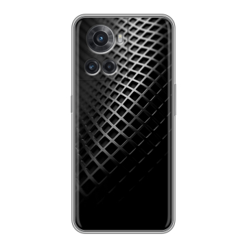 Силиконовый чехол на OnePlus Ace с принтом Текстура металла Силиконовый чехол на OnePlus Ace с принтом Текстура металла