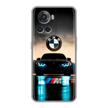 Силиконовый чехол на OnePlus Ace с принтом БМВ BMW Силиконовый чехол на OnePlus Ace с принтом БМВ BMW