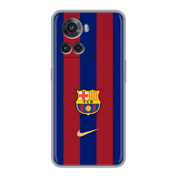 Силиконовый чехол на OnePlus Ace с принтом Барселона Barcelona Силиконовый чехол на OnePlus Ace с принтом Барселона Barcelona