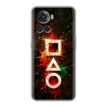Силиконовый чехол на OnePlus Ace с принтом Squid Game Игра кальмара Силиконовый чехол на OnePlus Ace с принтом Squid Game Игра кальмара