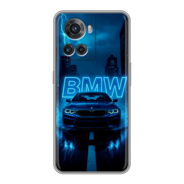 Силиконовый чехол на OnePlus Ace с принтом BMW БМВ Силиконовый чехол на OnePlus Ace с принтом BMW БМВ