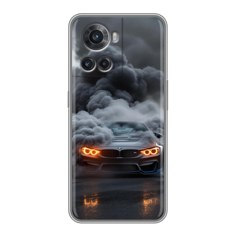 Силиконовый чехол на OnePlus Ace с принтом BMW БМВ Силиконовый чехол на OnePlus Ace с принтом BMW БМВ