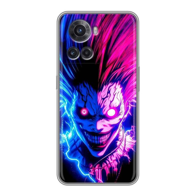 Силиконовый чехол на OnePlus Ace с принтом Death note Тетрадь смерти Силиконовый чехол на OnePlus Ace с принтом Death note Тетрадь смерти