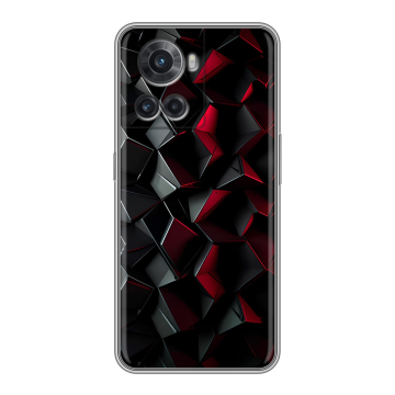 Силиконовый чехол на OnePlus 10R с принтом Абстракция Силиконовый чехол на OnePlus 10R с принтом Абстракция