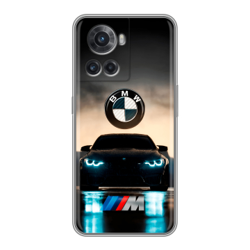 Силиконовый чехол на OnePlus 10R с принтом БМВ BMW