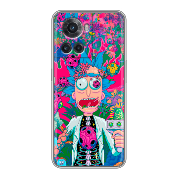 Силиконовый чехол на OnePlus 10R с принтом Рик и Морти Rick Morty Силиконовый чехол на OnePlus 10R с принтом Рик и Морти Rick Morty