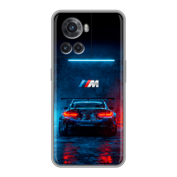 Силиконовый чехол на OnePlus 10R с принтом BMW БМВ Силиконовый чехол на OnePlus 10R с принтом BMW БМВ