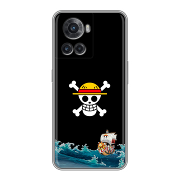 Силиконовый чехол на OnePlus 10R с принтом One Piece Ван Пис Силиконовый чехол на OnePlus 10R с принтом One Piece Ван Пис