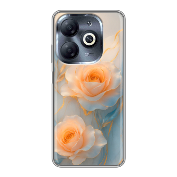 Силиконовый чехол на Infinix Smart 8 HD с принтом Женский