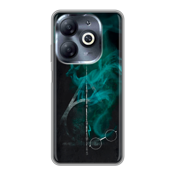 Силиконовый чехол на Infinix Smart 8 HD с принтом Гарри Поттер Harry Potter