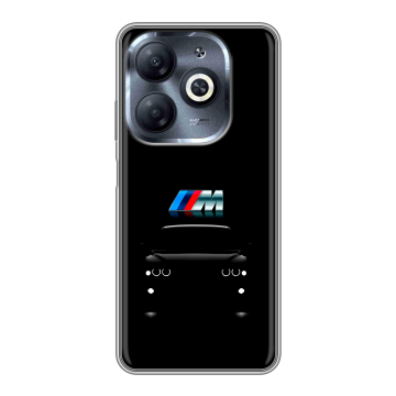Силиконовый чехол на Infinix Smart 8 HD с принтом БМВ BMW Силиконовый чехол на Infinix Smart 8 HD с принтом БМВ BMW