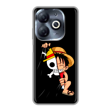 Силиконовый чехол на Infinix Smart 8 HD с принтом One Piece Ван Пис