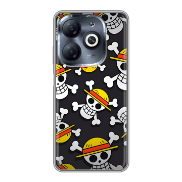 Силиконовый чехол на Infinix Smart 8 HD с принтом One Piece Ван Пис
