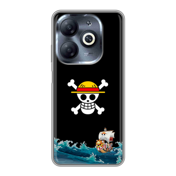 Силиконовый чехол на Infinix Smart 8 HD с принтом One Piece Ван Пис