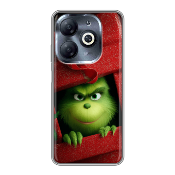 Силиконовый чехол на Infinix Smart 8 HD с принтом Новый год