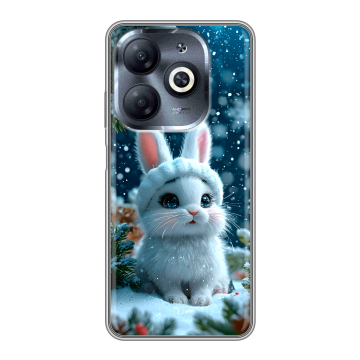 Силиконовый чехол на Infinix Smart 8 HD с принтом Новый год