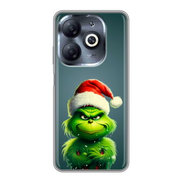 Силиконовый чехол на Infinix Smart 8 HD с принтом Новый год