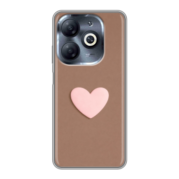 Силиконовый чехол на Infinix Smart 8 HD с принтом женский