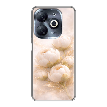 Силиконовый чехол на Infinix Smart 8 HD с принтом женский