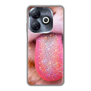 Силиконовый чехол на Infinix Smart 8 HD с принтом для девочек