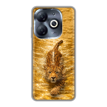 Силиконовый чехол на Infinix Smart 8 HD с принтом женский