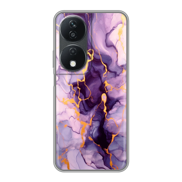 Силиконовый чехол на Honor X7b с принтом Мрамор Силиконовый чехол на Honor X7b с принтом Мрамор