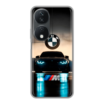 Силиконовый чехол на Honor X7b с принтом БМВ BMW