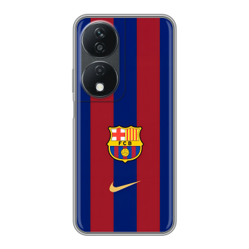 Силиконовый чехол на Honor X7b с принтом Барселона Barcelona