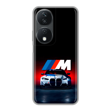 Силиконовый чехол на Honor X7b с принтом БМВ BMW