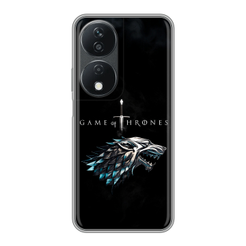 Силиконовый чехол на Honor X7b с принтом Игра Престолов Game Thrones Силиконовый чехол на Honor X7b с принтом Игра Престолов Game Thrones