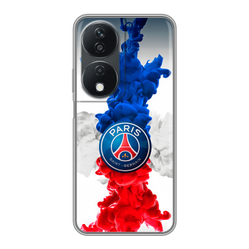 Силиконовый чехол на Honor X7b с принтом PSG ПСЖ