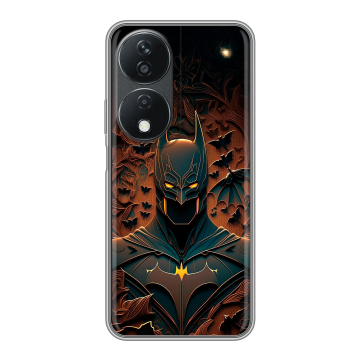 Силиконовый чехол на Honor X7b с принтом Batman Бэтмен